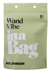 Doc Johnson Rechargeable Body Wand Vibe In A Bag Body Wands